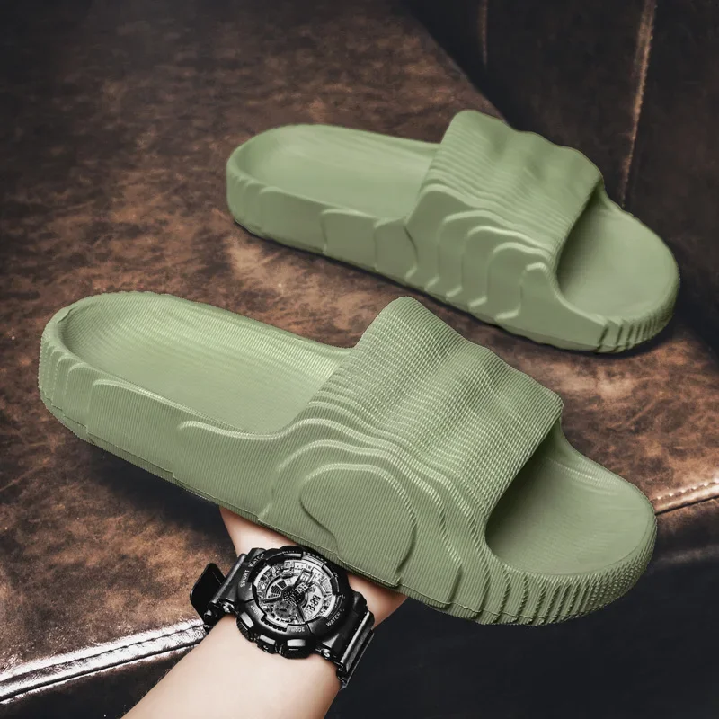 EVA Indoor Slippers Summer Outer Wear Couple Home Use Coconut Slippers Motorcycle Protective Boots One-Piece Rubber motorcycle slippers