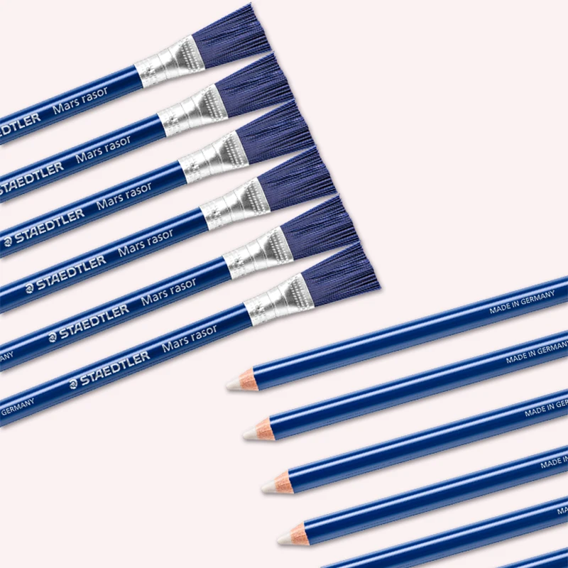 1/3 pezzi Staedtler Mars Rasor 526 61 Gomma con pennello per cancellare il puntatore per penna a sfera, inchiostri per scrivere e disegnare - immagine 5