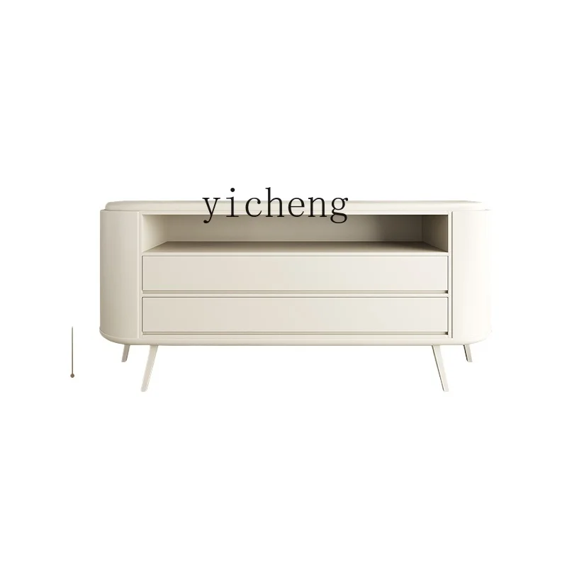 

TQH modern luxury Italian minimalist decorative cabinet Ji cream wind living room porch locker