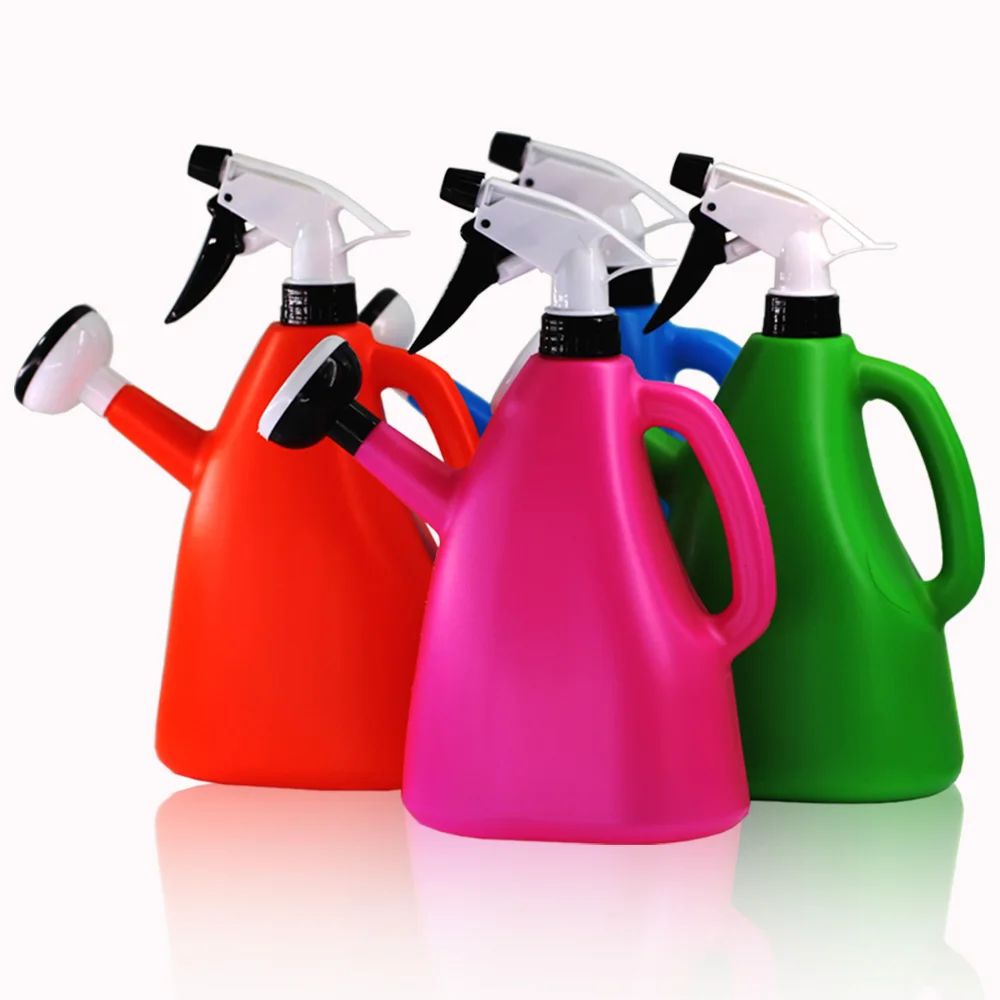 

Лейка двойного назначения, 4 цвета, многофункциональная Лейка для дома, разбрызгиватель для балкона