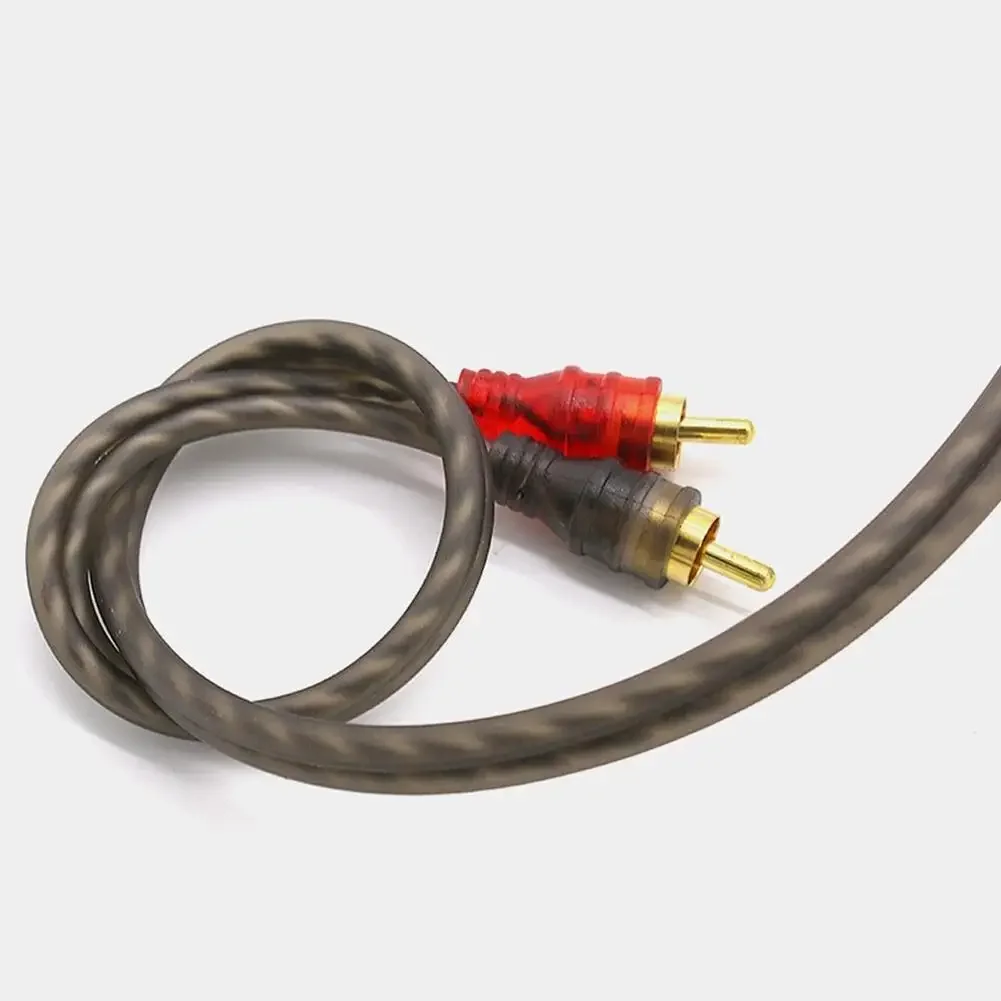 Pure Copper Audio Cable Audio Cord Power Amplifier PVC Cable For Car System