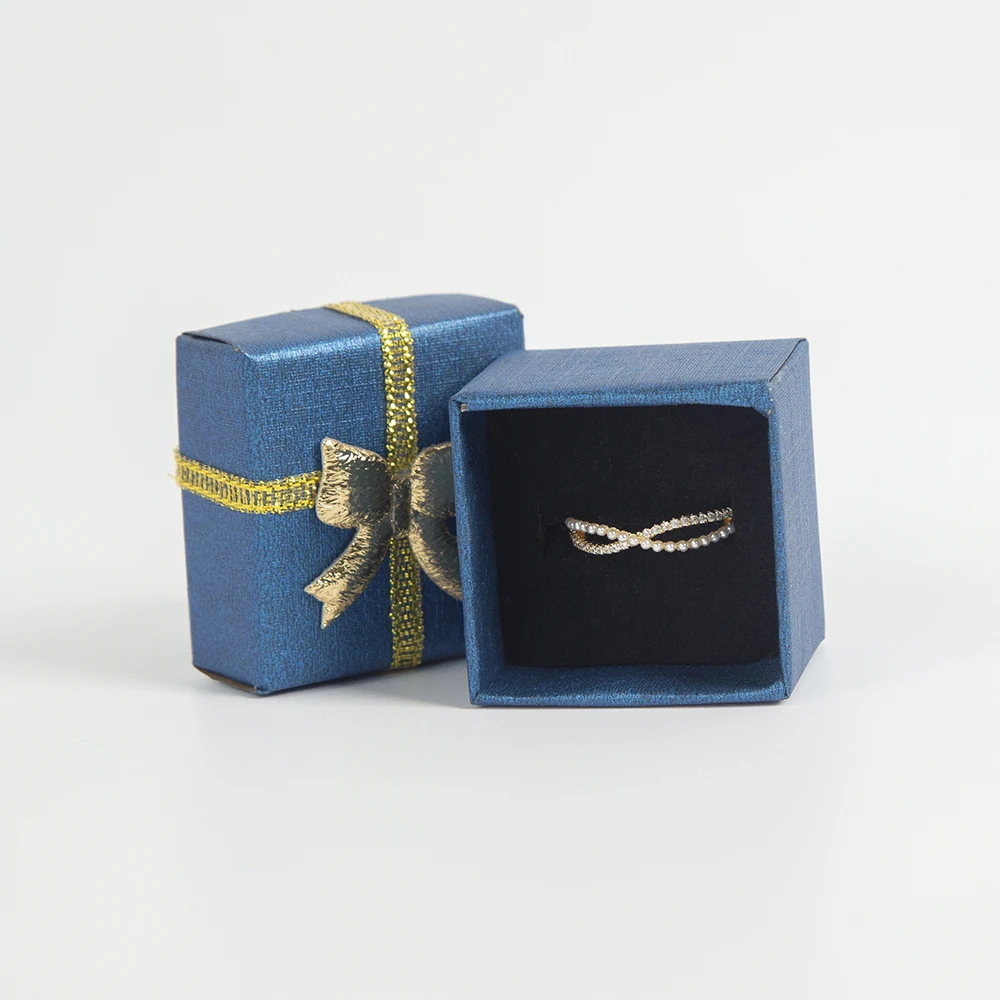 100pcs jewelry Travel box paper Bag Case for Gift Bracelet Bangles Rings Boxes Stud Earrings Western Jewelry Storage For Women