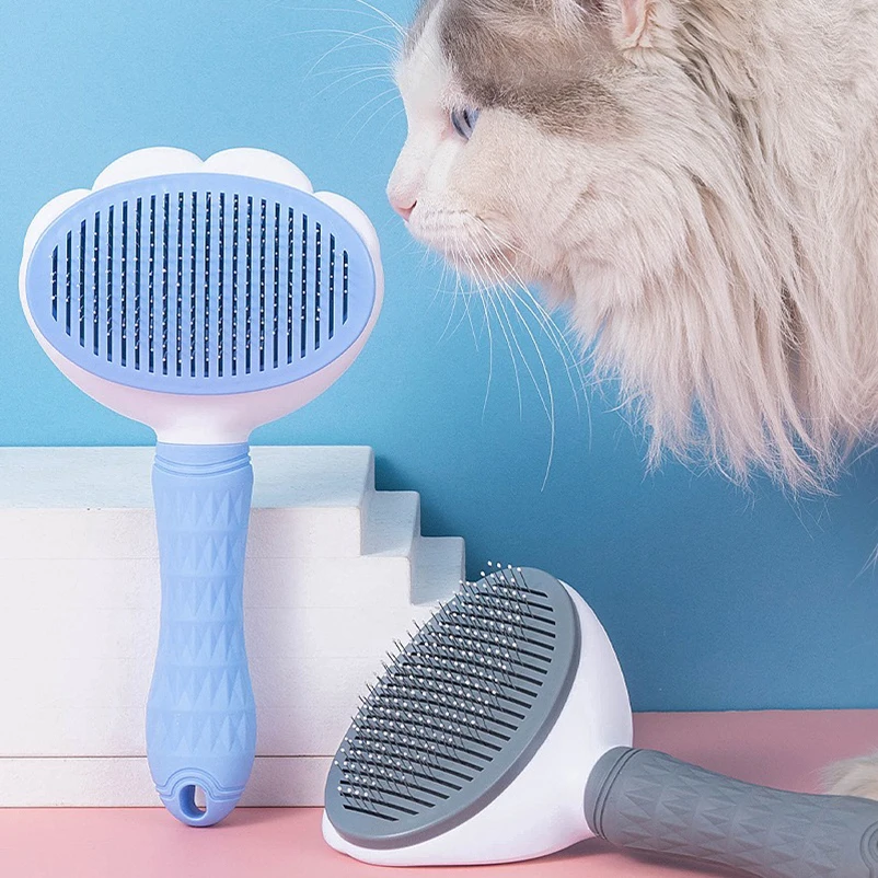 Title 1, Pet needle comb Cat and dog hair removal comb C...
