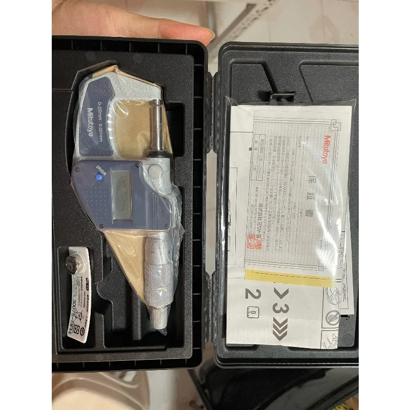 미쓰토요 일본 디지털 외경 마이크로미터 293-821-30 293-831-30 범위 0-25mm 해상도 0.001mm