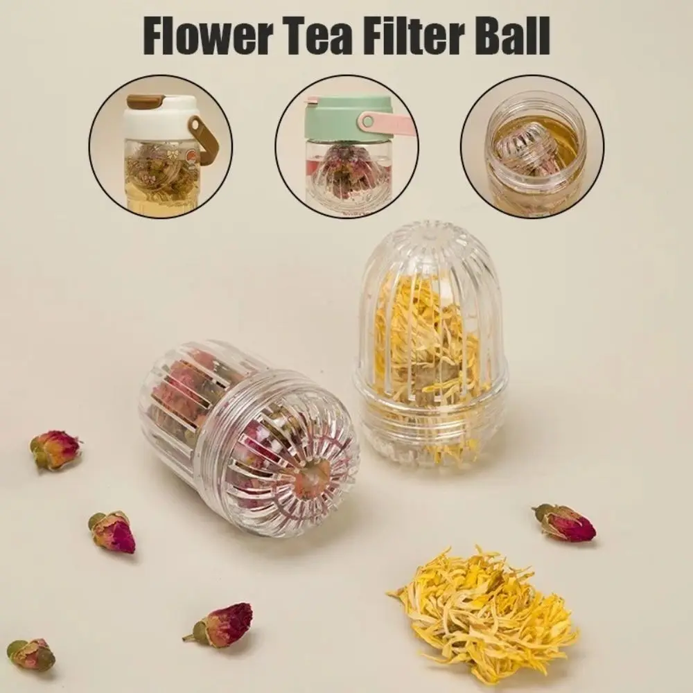 Tea Infuser Tea Strainer Tea Filter Reusable Flower Tea Filter Ball Kitchen Accessories