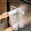 Wall Mount Mesh Storage Bag Garbage Bag Holder Plastic Shopping Bags Dispenser Sundries Bag Grocery Bag Organizer 4