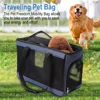 Dog Carrier Bag Soft Side Backpack Cat Pet Carriers Dog Travel Bags Collapsible Travel Pet Outing Bag 3