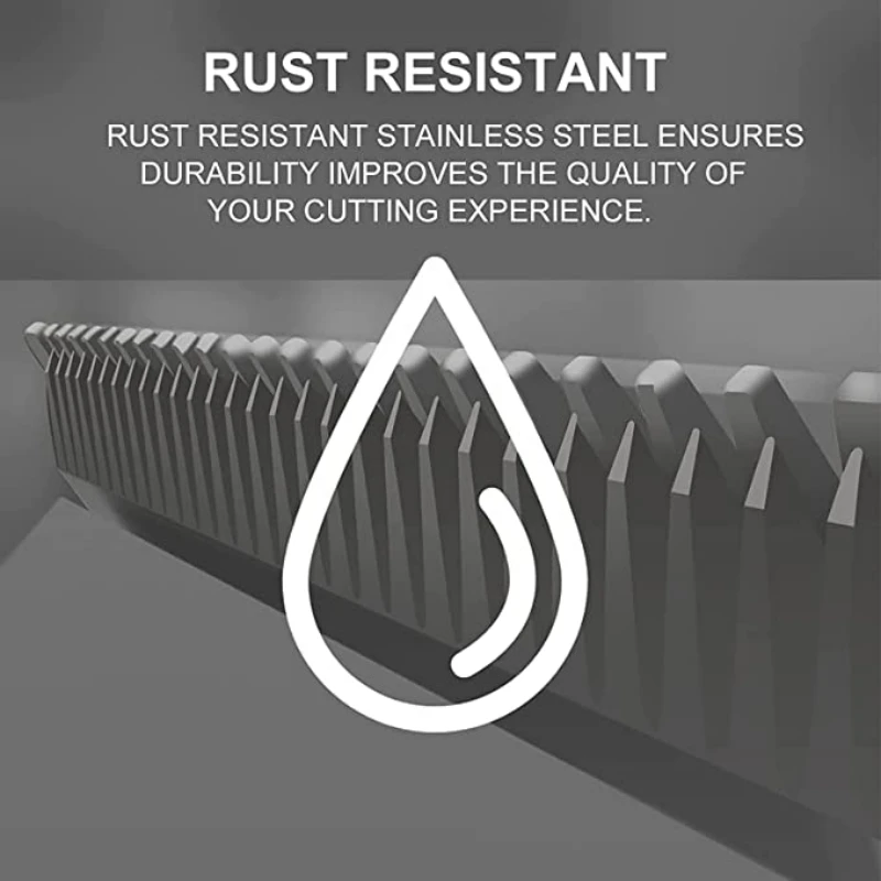 Cuchillas de repuesto desmontables de acero inoxidable para cortaúñas de Andis/Wahl / Oster A5, lote de 10 unidades - Imagen 4
