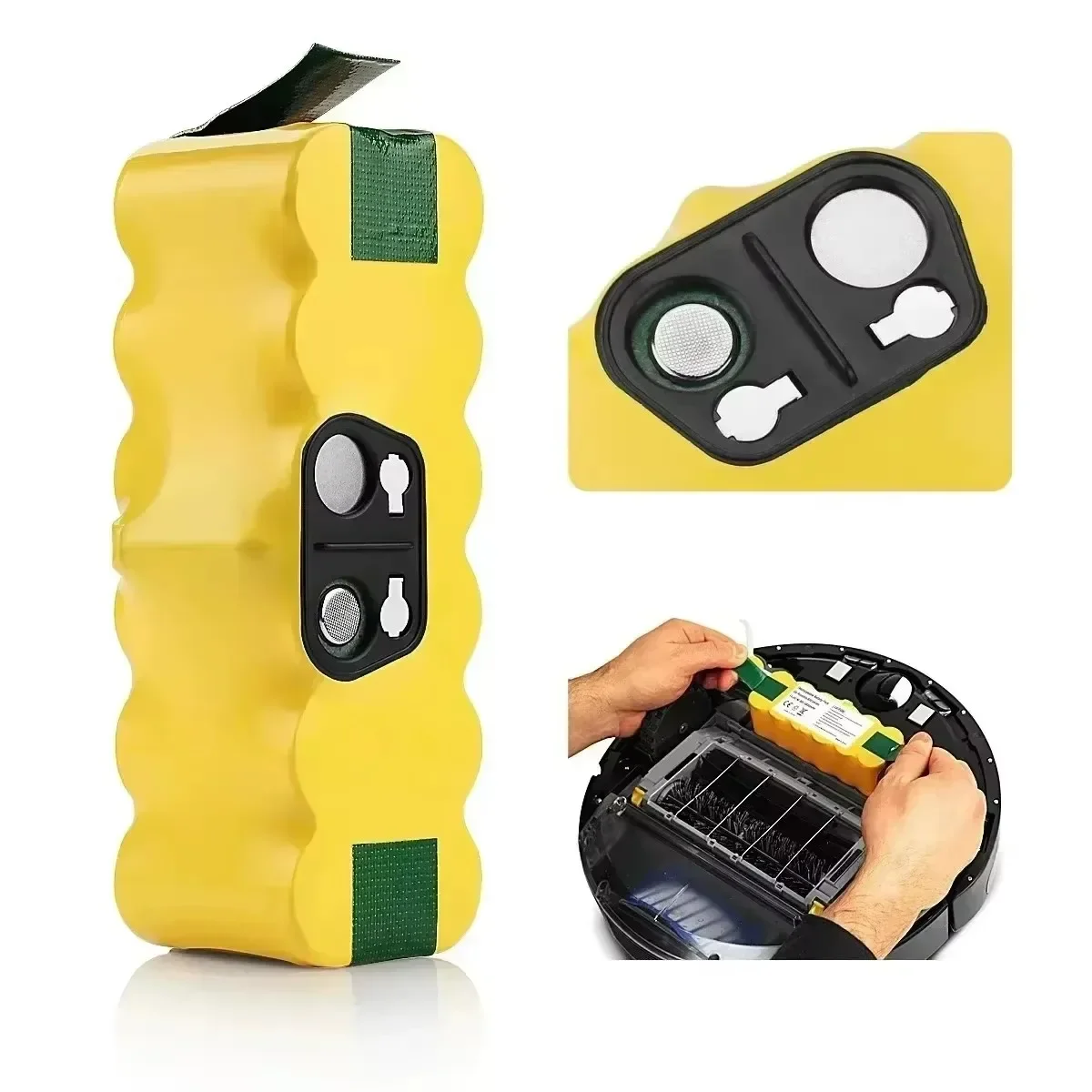 For irobot Roomba Battery Rechargeable Batteries 14.4V 6500mAh 500 550 560 600 650 698 780 876 900 Series Vacuum Cleaner Battery 5