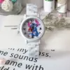 Fashion Disney Stitch Children Watches For Girls Women Cartoon animation Kids Quartz Clock Student Toys Gift reloj infantil 5