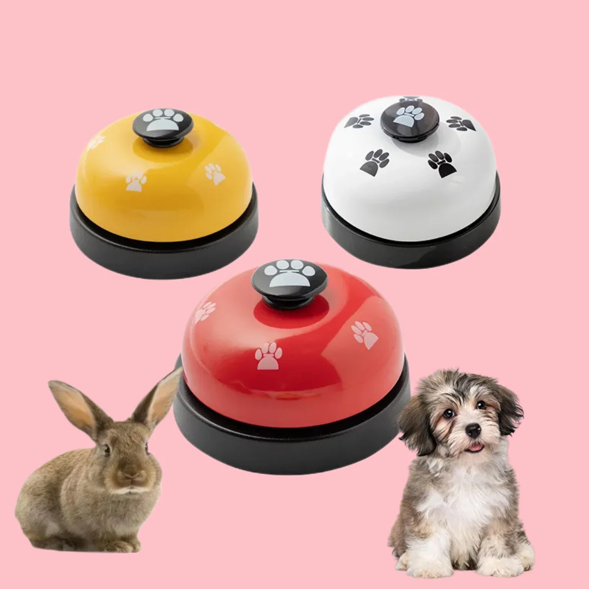 Hand Call Bell Desk Summons Bell Pet Ringing Toy Christmas Kitchen Accessories