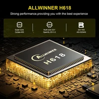 Transpeed Android 12 TV BOX Allwinner H618 Dual Wifi 32G64G Quad Core Cortex A53 Support 8K 4K BT Voice Media player Set top box 2