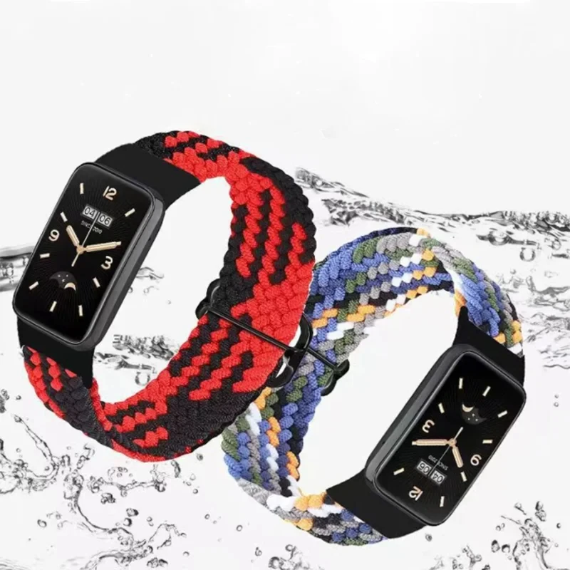 Elastic Braided Nylon Strap - Adjustable Solo Loop Replacement Bracelet