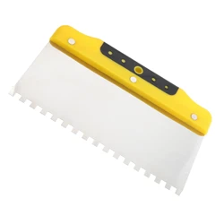 1Pcs Stainless Steel Paint Scraper Finishing Trowel Grout Spreading Tools Putty Scraper Drywall Trowel Construction Tools