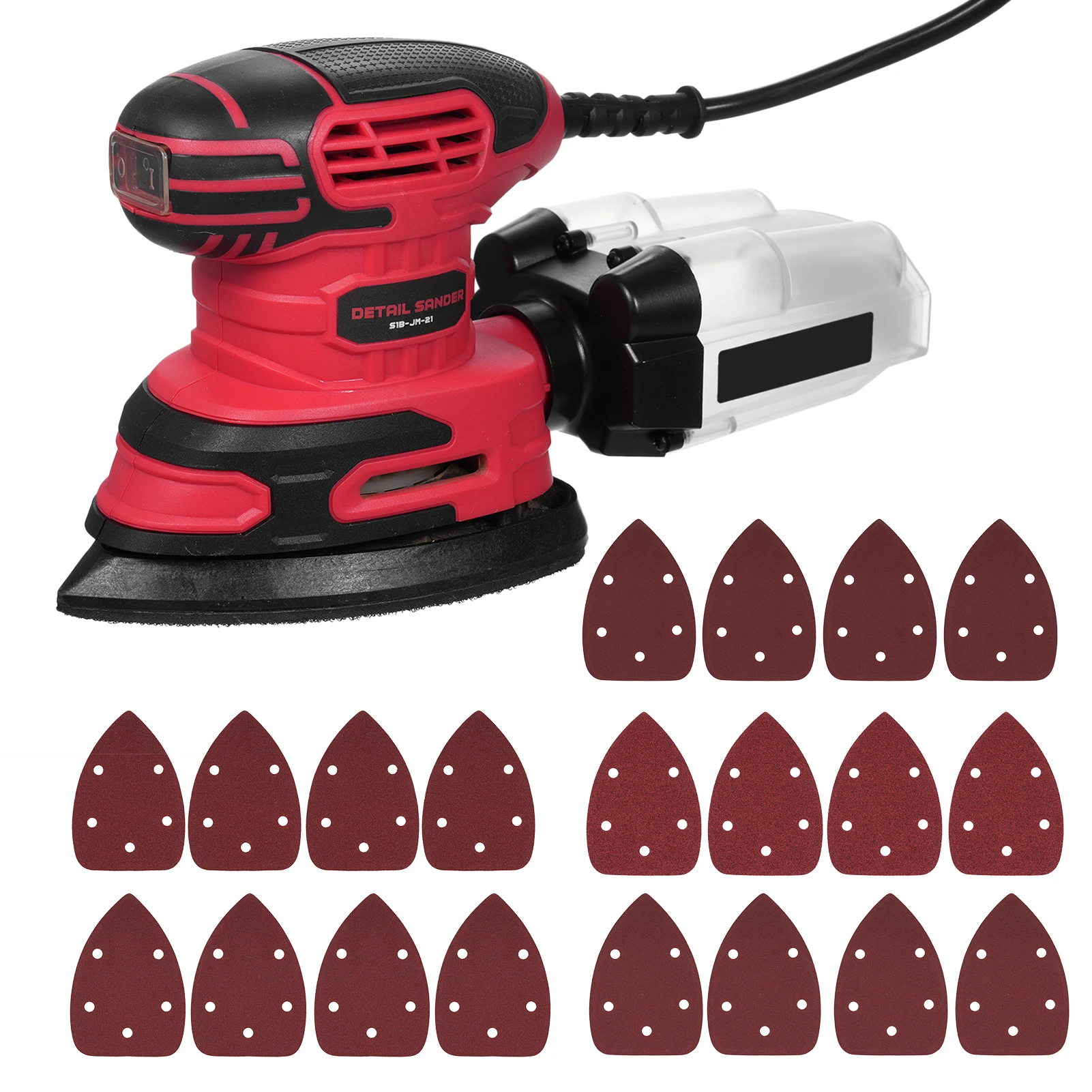 Compact Electric Sander With Dust Collector