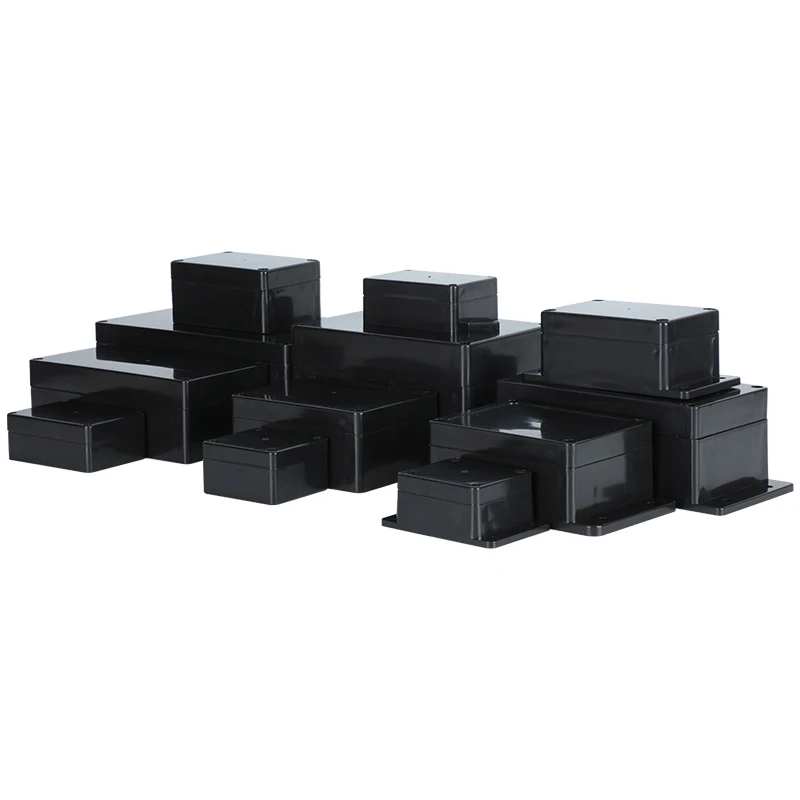 Scatola Impermeabile Elettronica Scatola Di Giunzione Elettronica Fnialtyoy - Dimensioni 100x68x50 Mm, , Plastica Grigia Coperchio Trasparente
