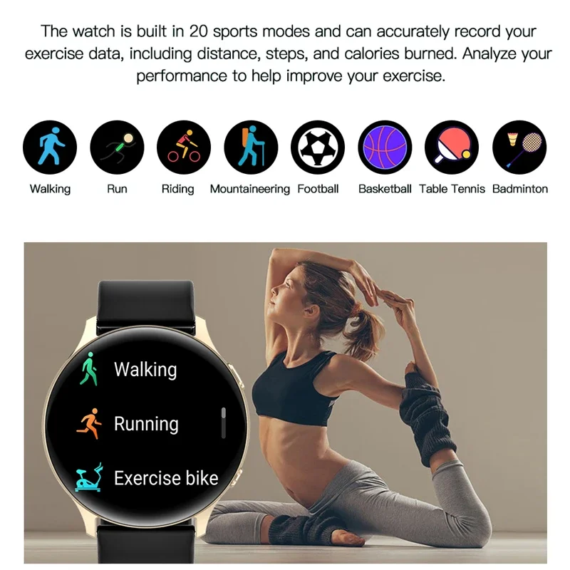 Smart Watches for Women,1.32 HD Fitness Tracker Watch with Answer/Make  Call,AI Voice Control,Heart Rate/Calories/SpO2 Monitor 20 Sport Modes  Ladies