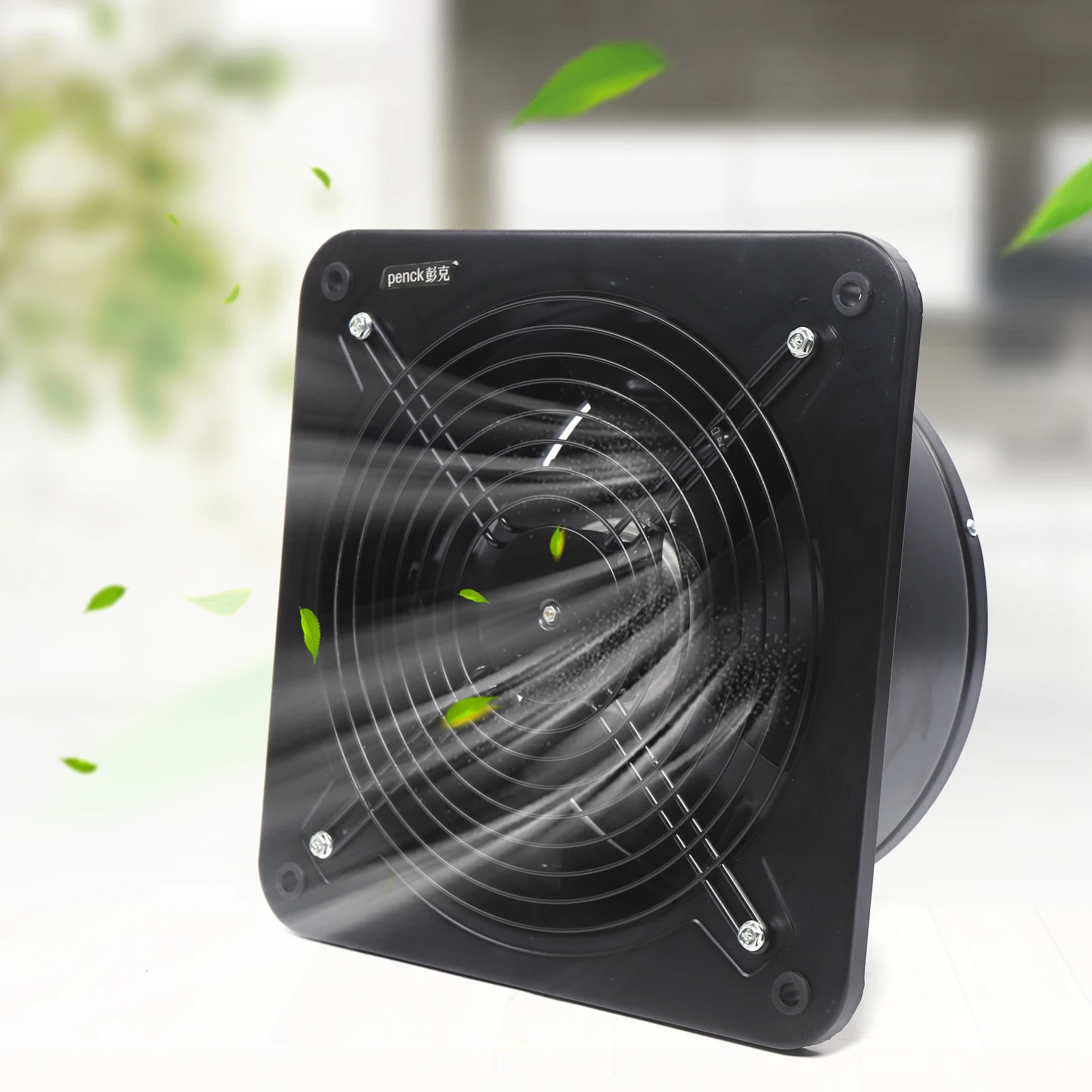 Ventilatore Da Bagno/Cucina 6 Pollici - Assiale In Metallo, 220V, Silenzioso Con Valvola Di Non Ritorno