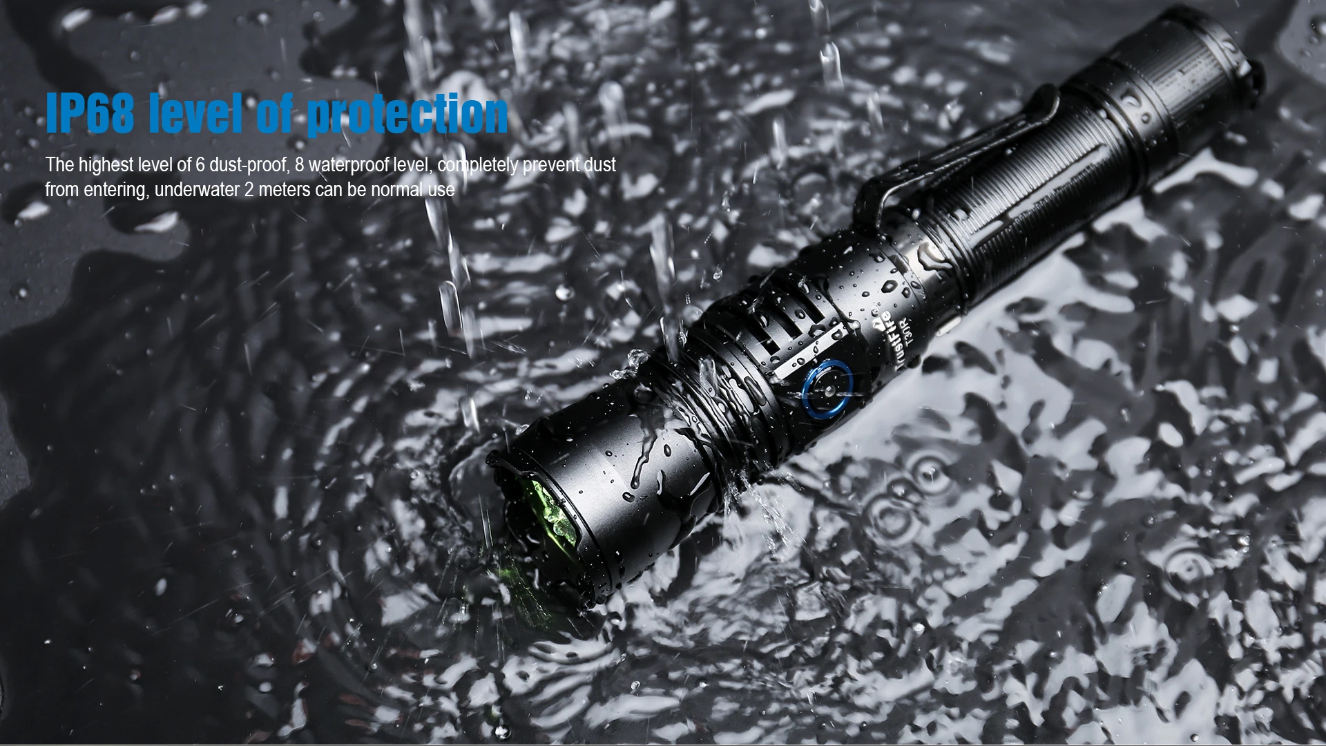 後期型　新品　Trustfire T30R 照射距離1100m 460lm❗️ TrustFire T30R LEP Flashlight 460 Lumen 1100 Meter Ultra