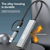 USB C to 5Gbps Ethernet Adapter USB 3.0 to Ethernet 2.5 Gigabit Converter USB3.2 to RJ45 Network Adapter For MacBook Laptop iPad 5