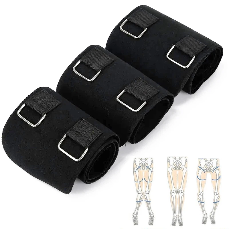 3pcs/set Legs Posture Corrector Multi-functional Bow-legged Correction Bandage Belt Correction Belt For O- Type Legs X-type