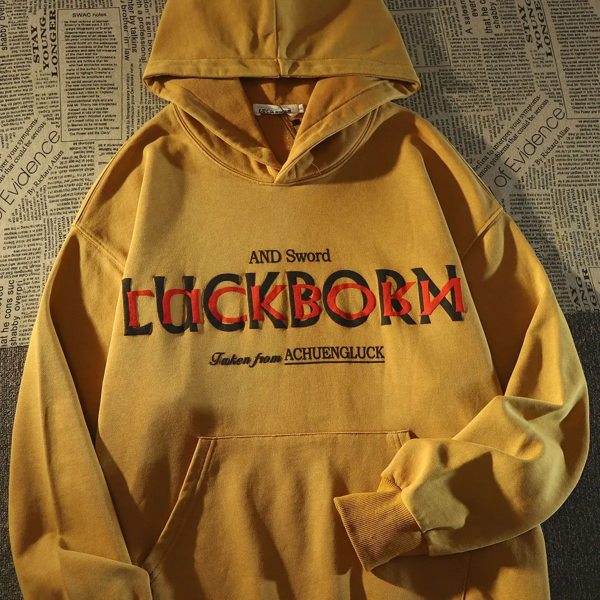 Letter Print Sweatshirts Gothic Streetwear Y2K Vintage Loose Patchwork Tops Hoodies Women Men Harajuku Hip Hop Top