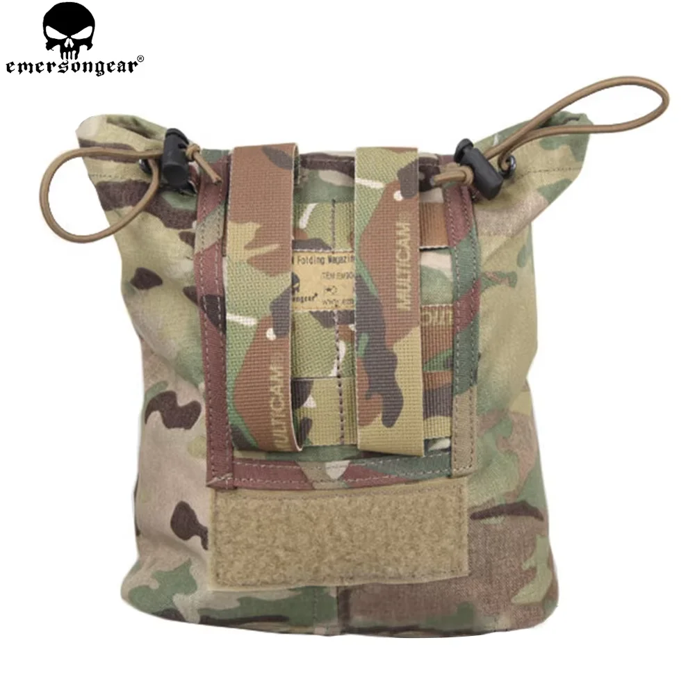 Drop Pouch Dump Pouch Tactical Molle Magazine Airsoft Paintball Hunting Tool Mag Multi-cam Black EM9041 magazine pouch molle pouch dump pouch