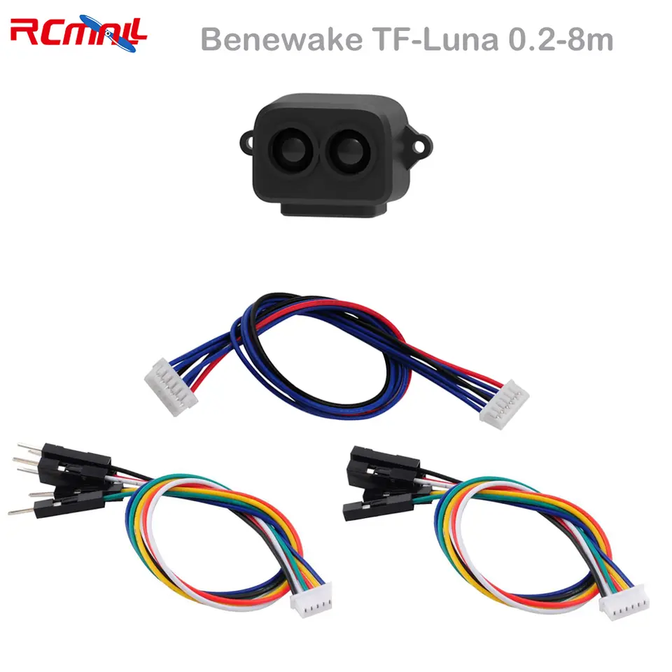 Benewake TF-Luna LiDAR Range Finder Module 5V UART IIC Interface 8m Single-Point Micro Ranging Sensor for Arduino Pixhawk image 1