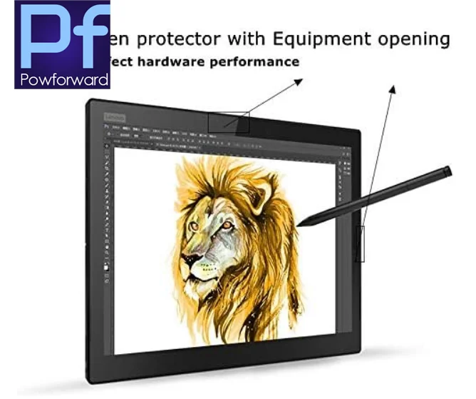 Protecteur D'écran Anti-rayures 13.3'' Pour Lenovo ThinkPad X1 Gen 3 - Film Transparent