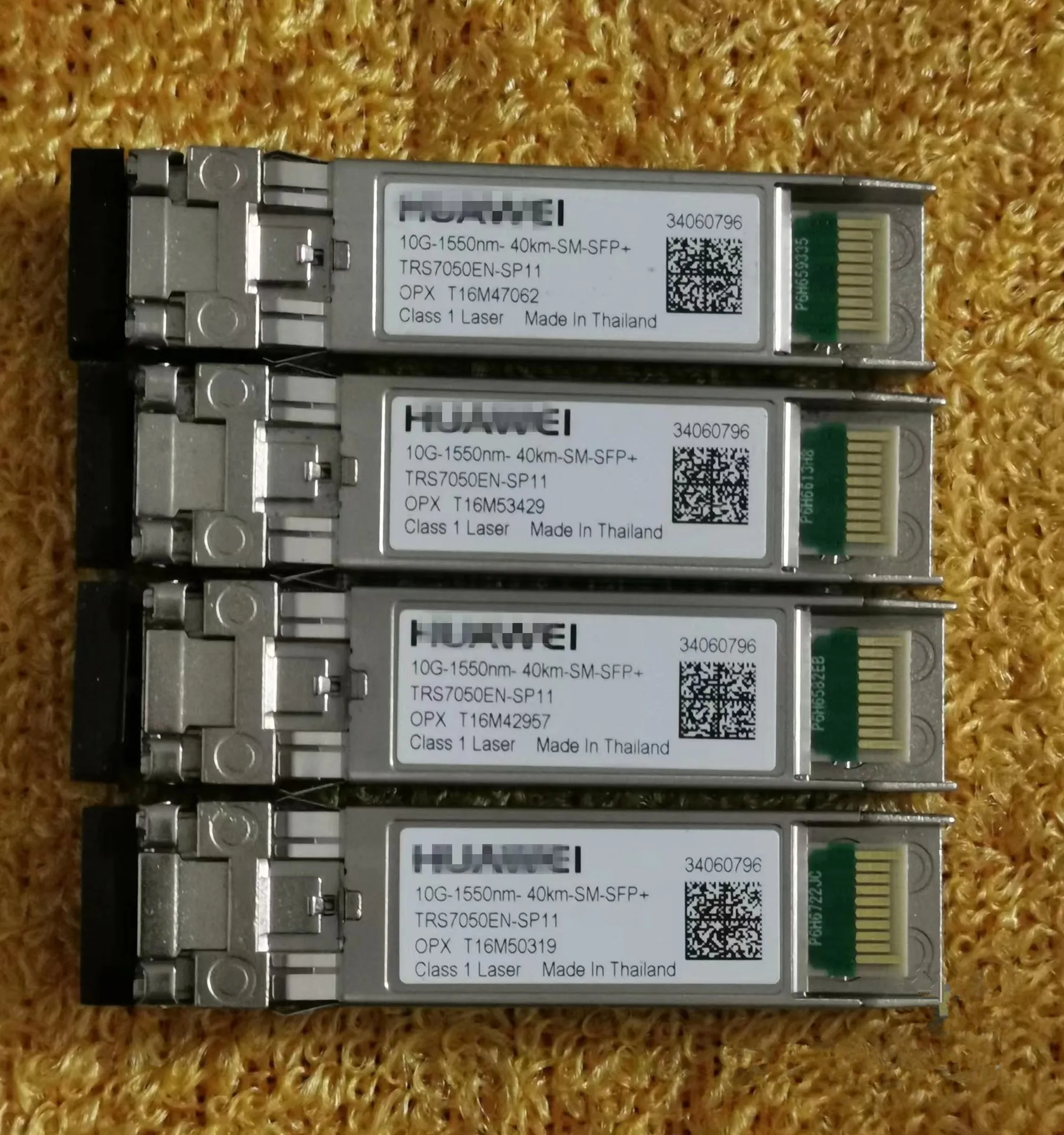 HUA-WEI SFP 40KM 10G Transceiver 10G-1550NM-40KM-SM-SFP+ S4017567 OSX040A00 34060796 10GB 40KM Fiber Optical Module