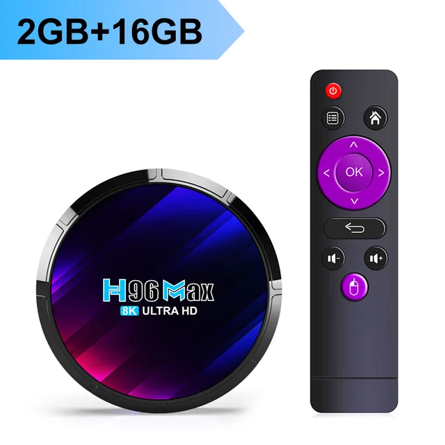 Android TV Box X13 – Android 13, 4GB RAM, 64GB ROM, RK3528 Quad-core, Supporto 8K E WiFi 5.0 GHz