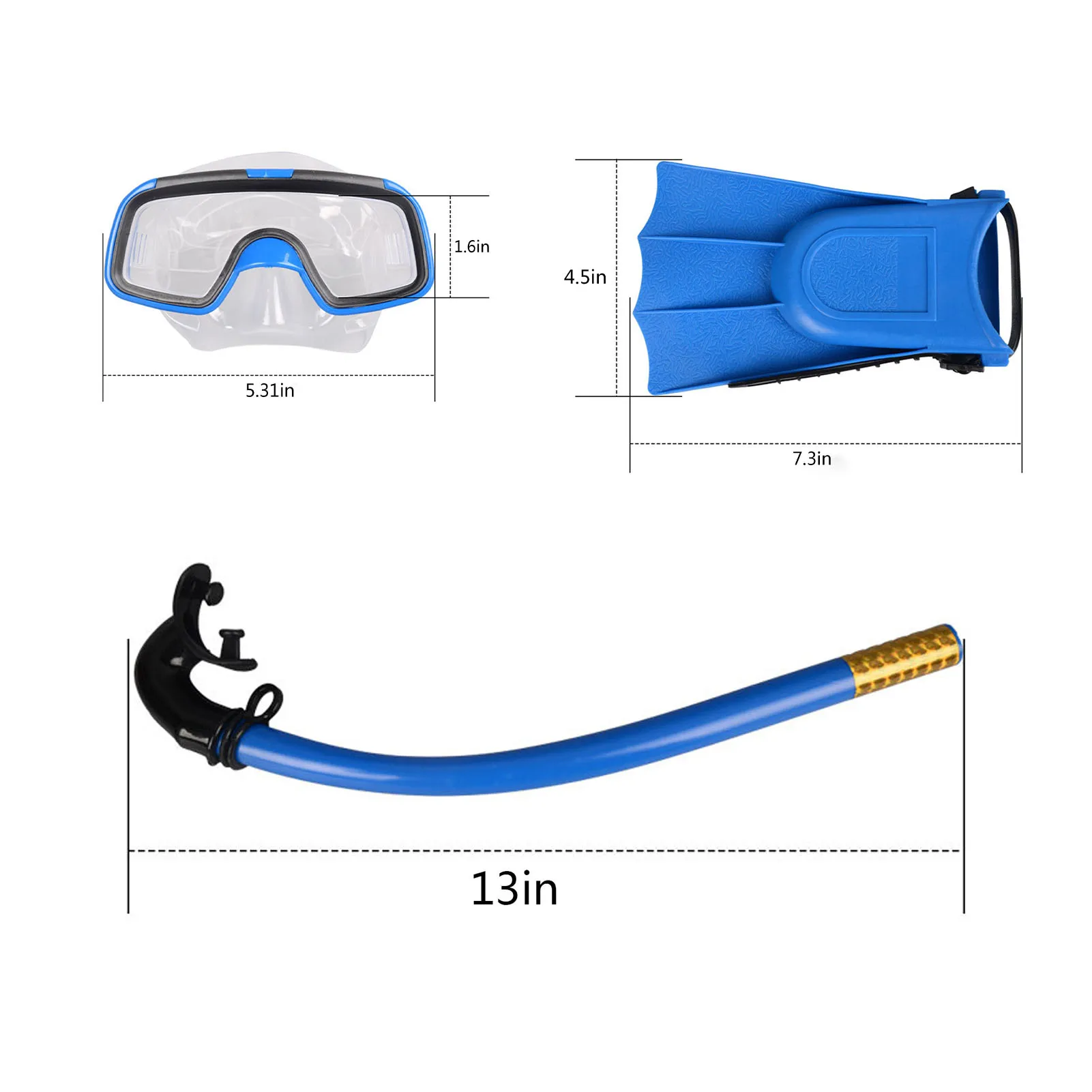 Tuba De Plongée Beuchat Turquoise Sport Adulte - Équipement Snorkeling