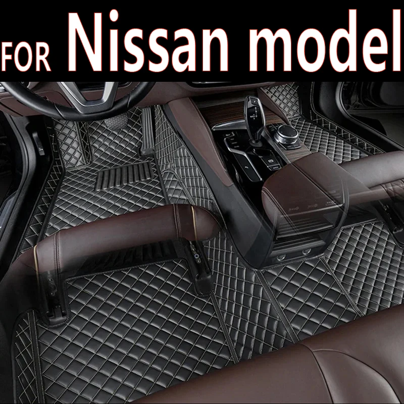 Alfombrilla De Maletero Para Nissan Qashqai J10 2007-2014 - Cuero Sintético, Beige, Antideslizante