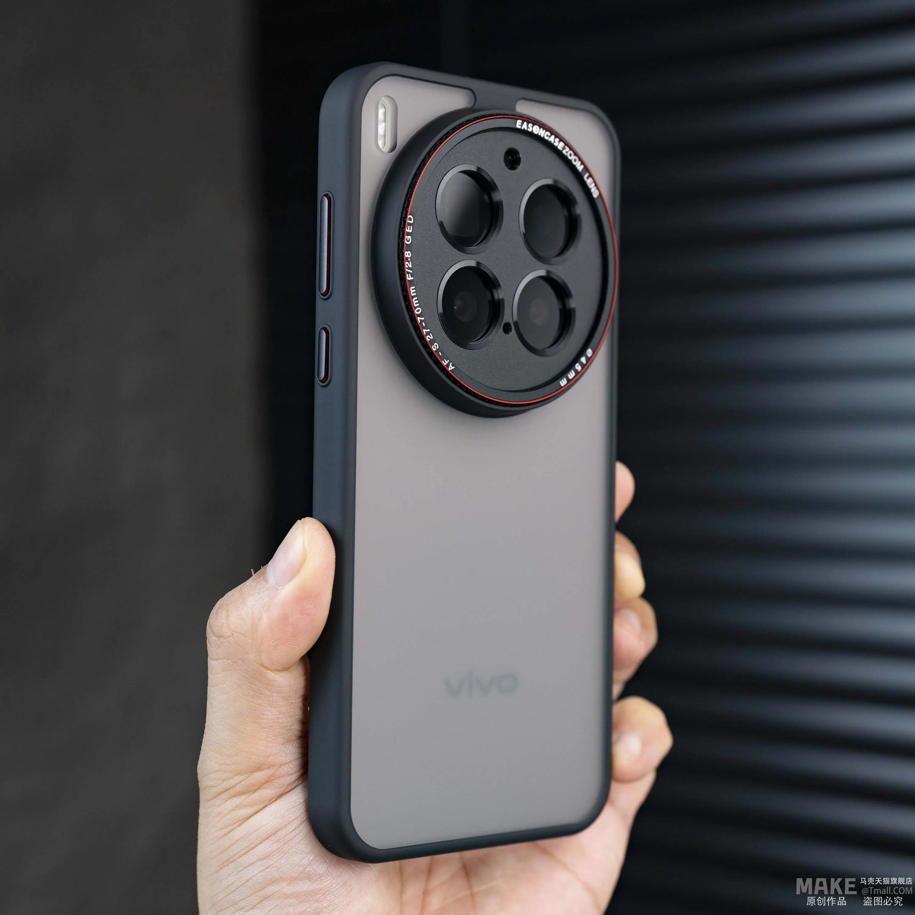Magnetic Rotating Stand Frosted Skin-Friendly Shockproof Acrylic Case with MagSafe Wireless Charging Support