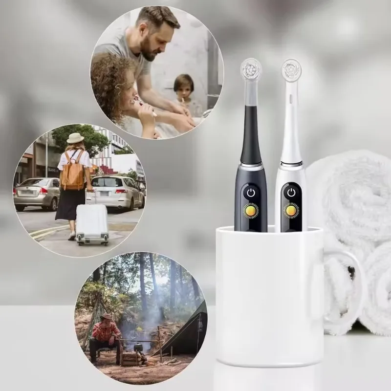 Portable Electric Toothbrush Head Protective Cover Traveling Business Trip Dust Cap Brush Head Cover Bathroom Tool 6pcs