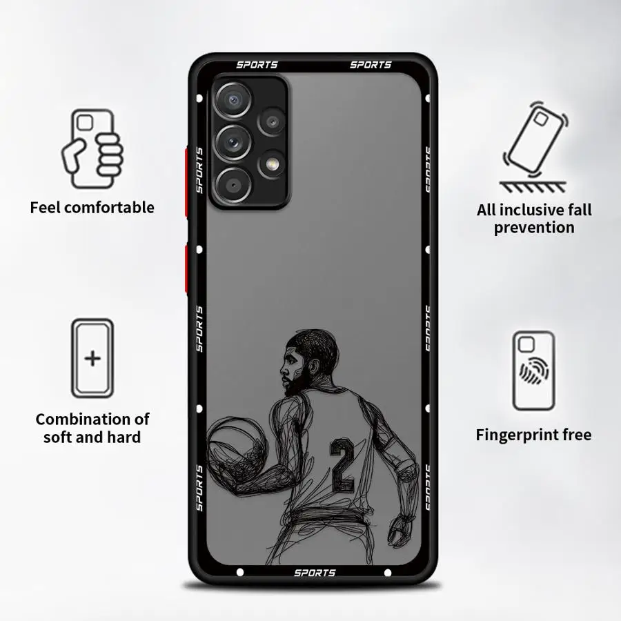 Cartoon Basketball Star Phone Cover Case