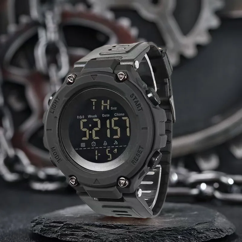 Sports Watches Fashion Digital Watch Luminous Date Alarm Clock Multifunction Fitness Electronic Wristwatch for Boys and Girls