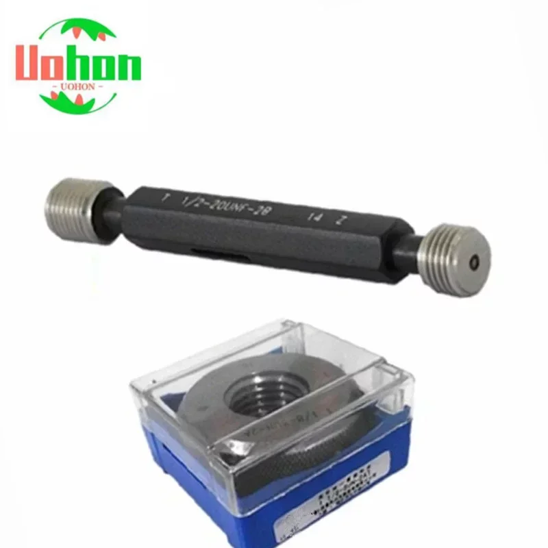 

11/16-12UN -16UN -20UN -24UNEF -28UN 5/8" - 24 UNEF screw gauging tool thread ring plug gauge go nogo gage