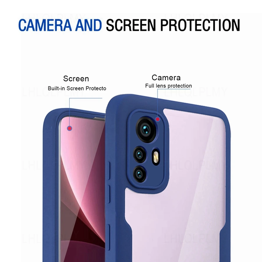 Dual-Layer Shockproof Phone Case with 360° Protection