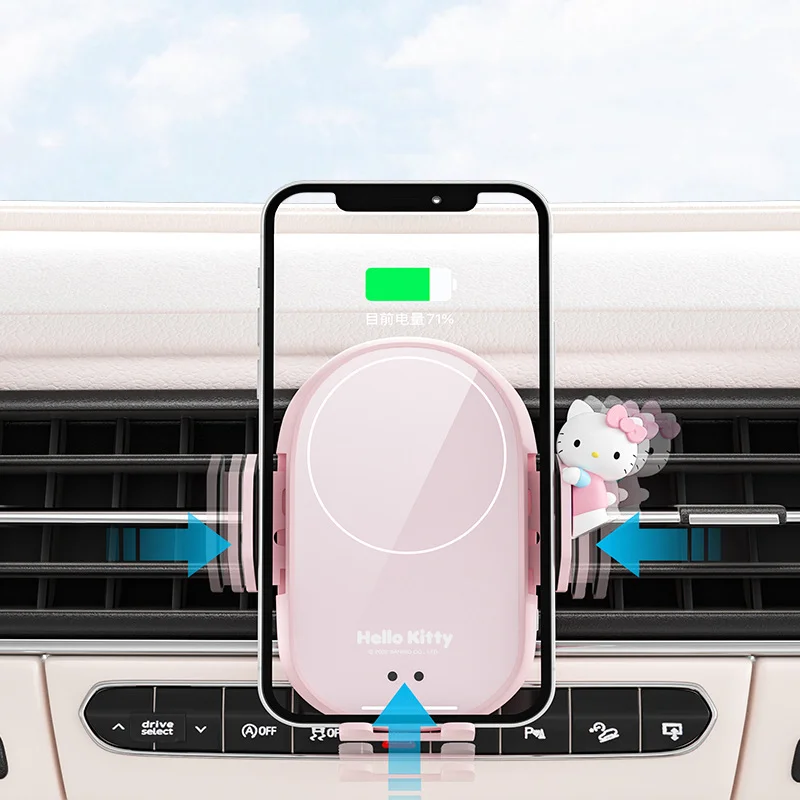 Kawaii Hello Kitty Car Mobile Phone Holder - Kuru Store