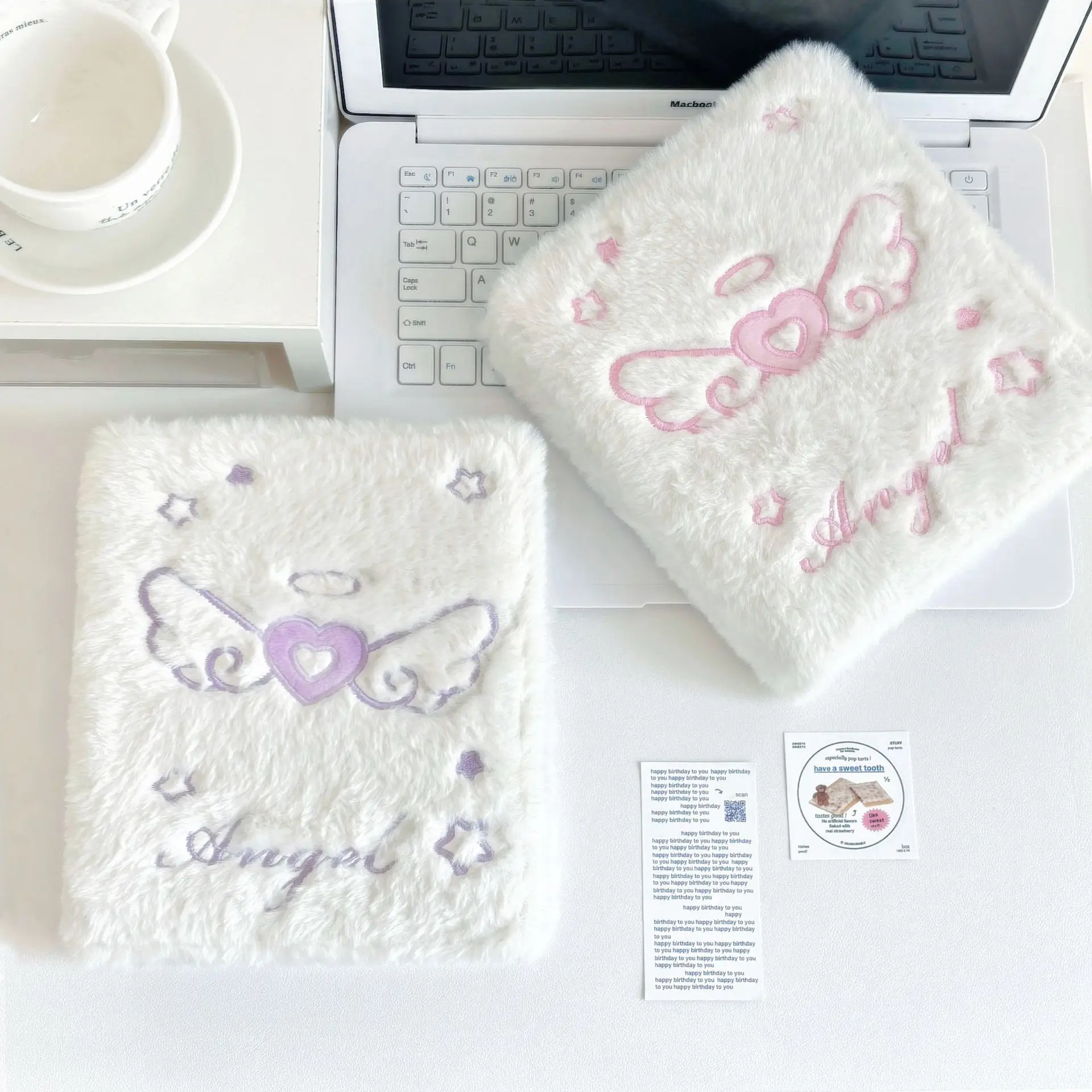 INS نمط الملاك أفخم بطاقة الموثق A6 ألبوم أجنحة ال...