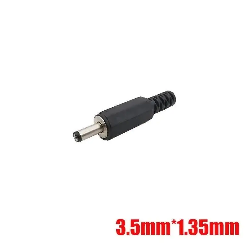25 Unidades De Conector Macho De 5,5 Mm X 2,5 Mm Power Plug