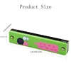 16-Hole Wooden Harmonica Cartoon Animals Painted Toy Musical Instrument Play Kids Early Educational Toys for Children Gifts 6