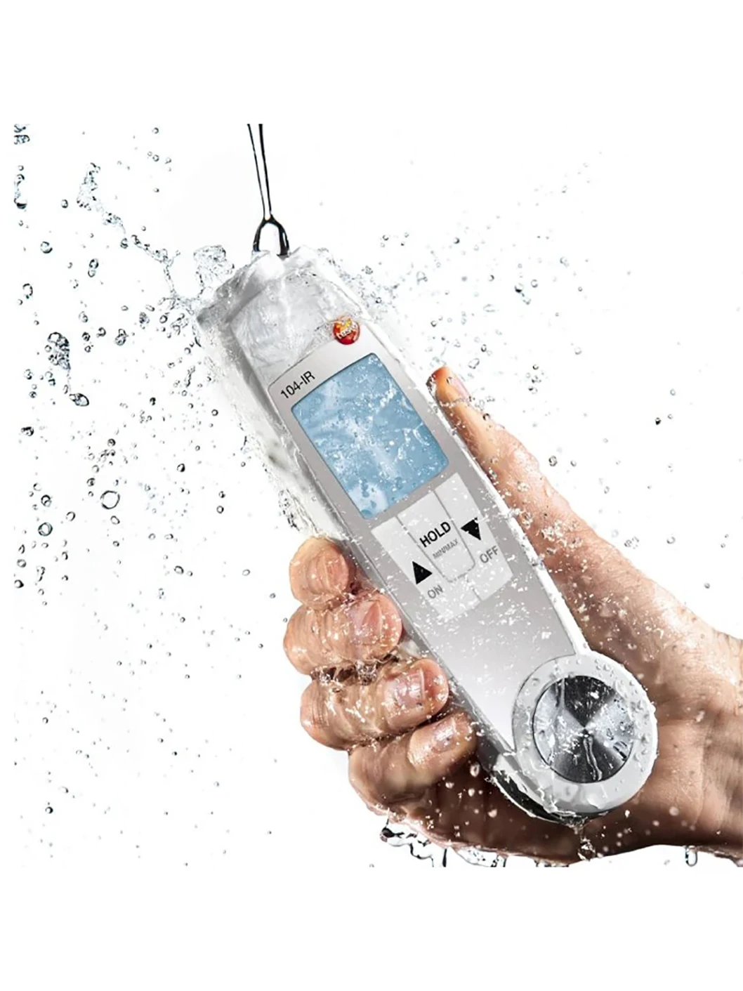 Testo 104-IR Folding Food Thermometer Multi-purpose Infrared and Penetration Pro