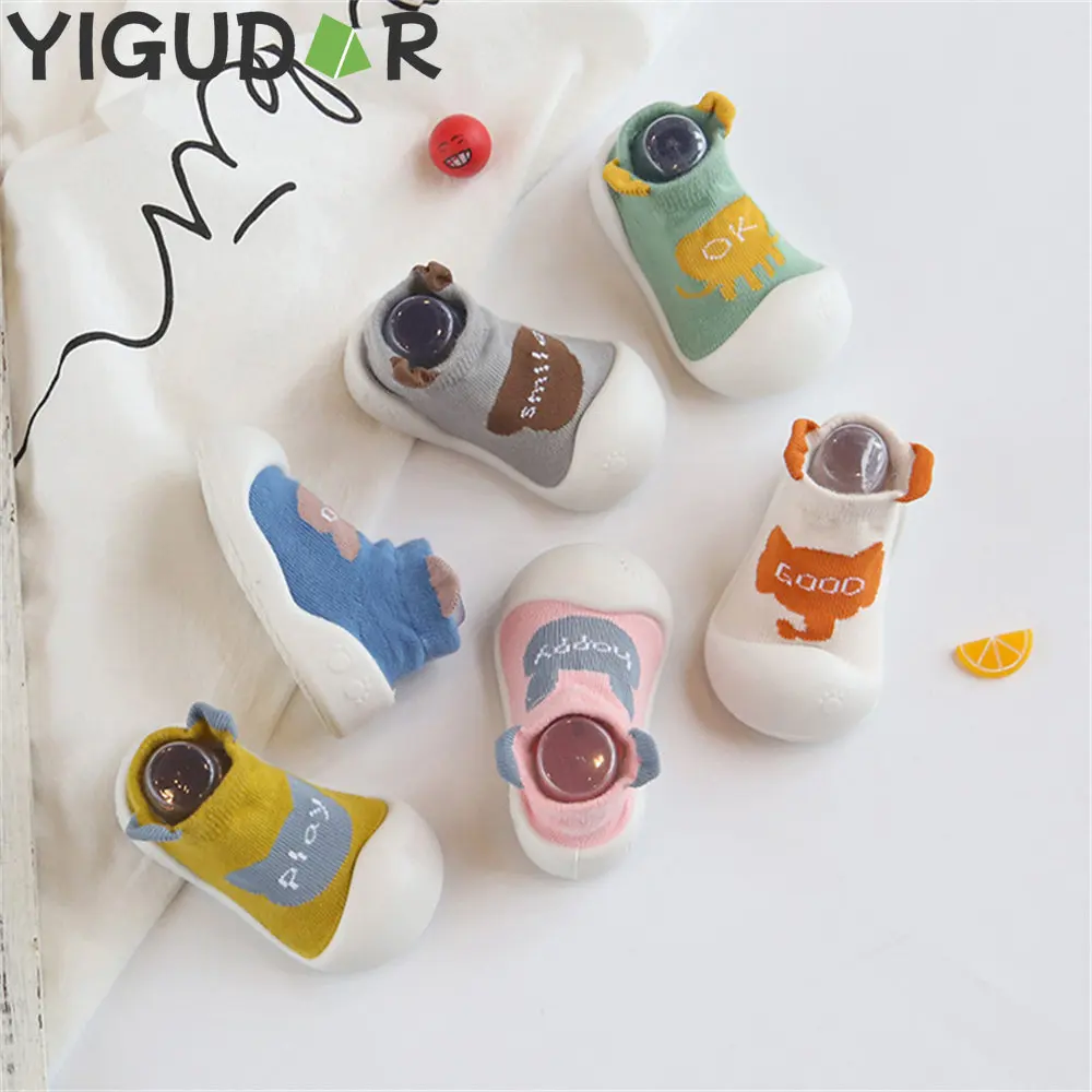

2023 Baby Socks With Rubber Soles Infant Sock Newborn Autumn Winter Children Floor Socks Shoes Anti Slip Soft Sole Sock