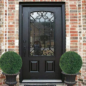 Nuova pianta artificiale palla di erba palline decorative finte per cortile balcone giardino esterno matrimonio decorativo decorazioni per la casa pianta 1