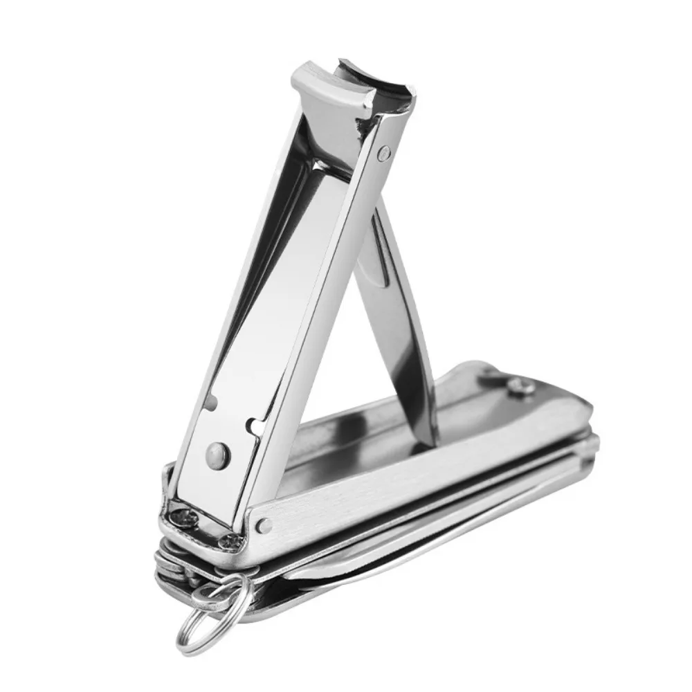 Multi-purpose Nail Clippers 5-In-1 Nail Clippers Folding Stainless Steel Keychain Multi-purpose Kit Manicure Tools