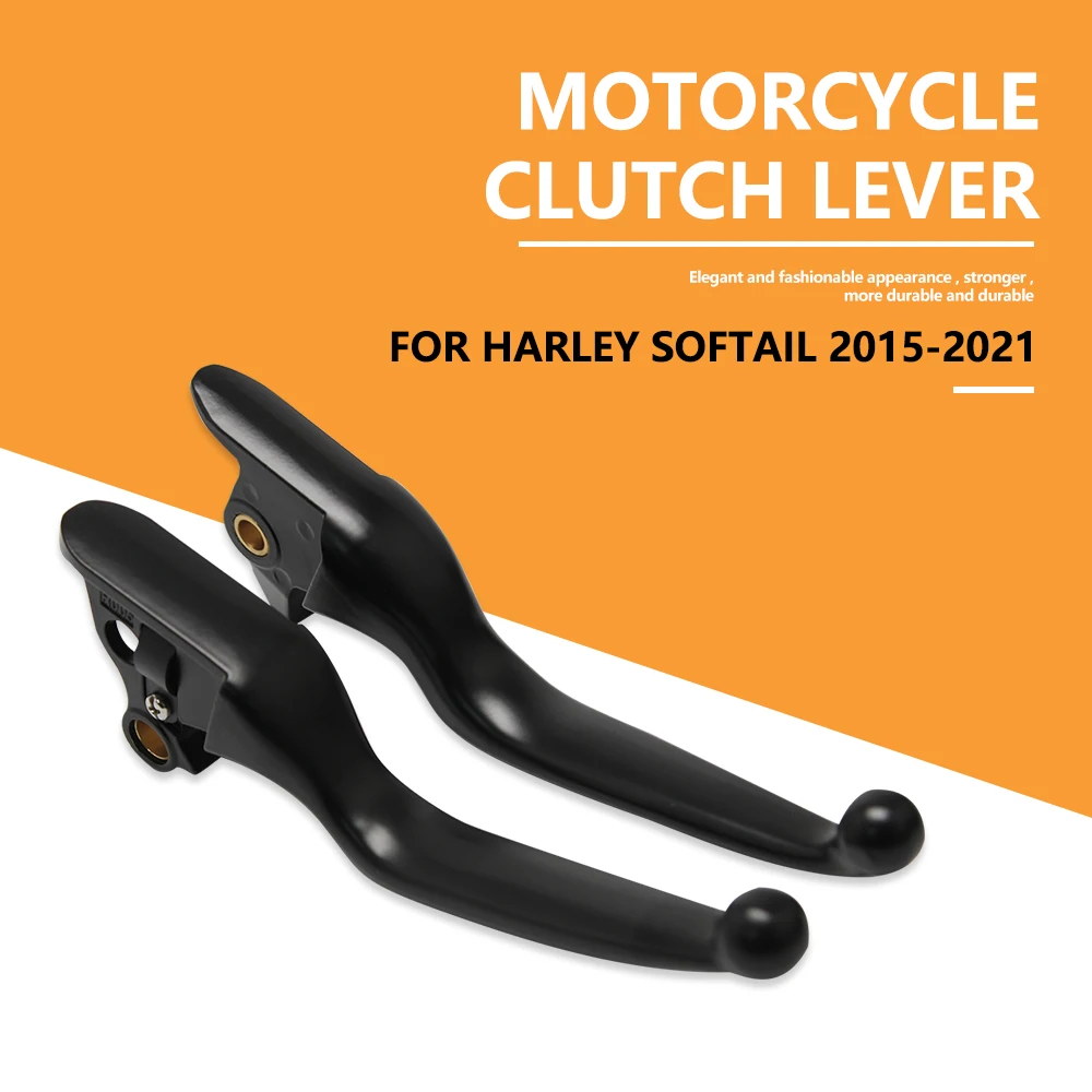 Per Harley Softail Breakout Fat Boy Deluxe Heritage Classic Fls Slim Street Bob 2015-2021 2020 Leve Frizione Freno Moto