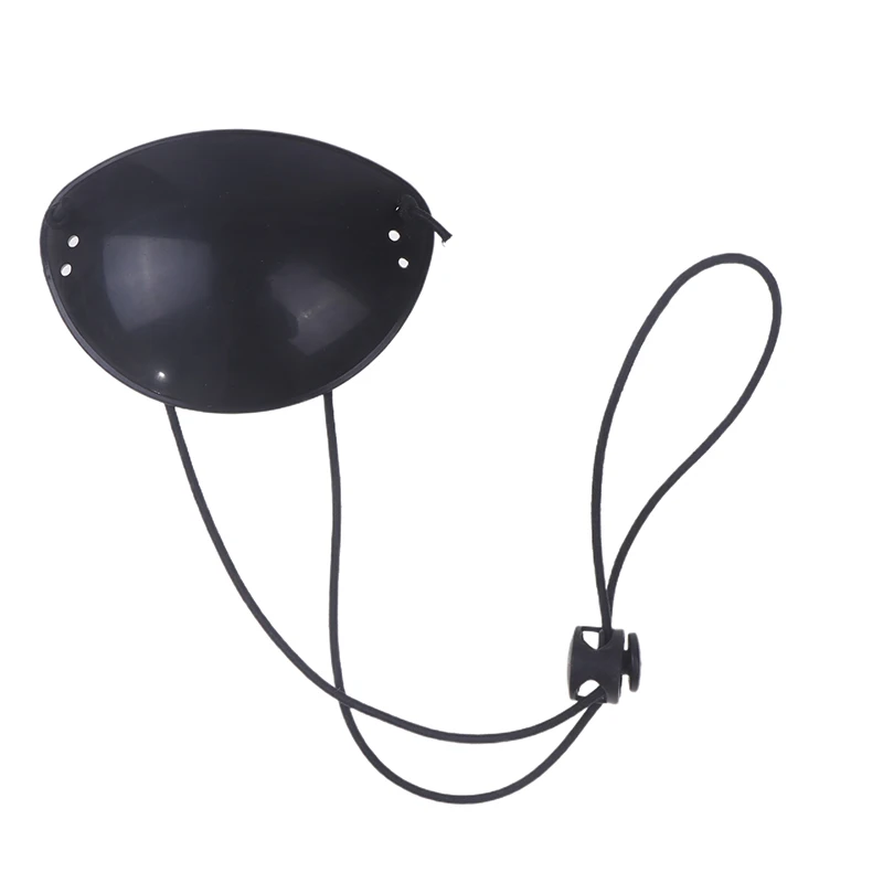 Durchscheinend schwarz Single Eye Protect Correction Kinder Monokular Eye Goggle Patch Amblyopie Augenbinde One Eye Strabismus – Detail 11