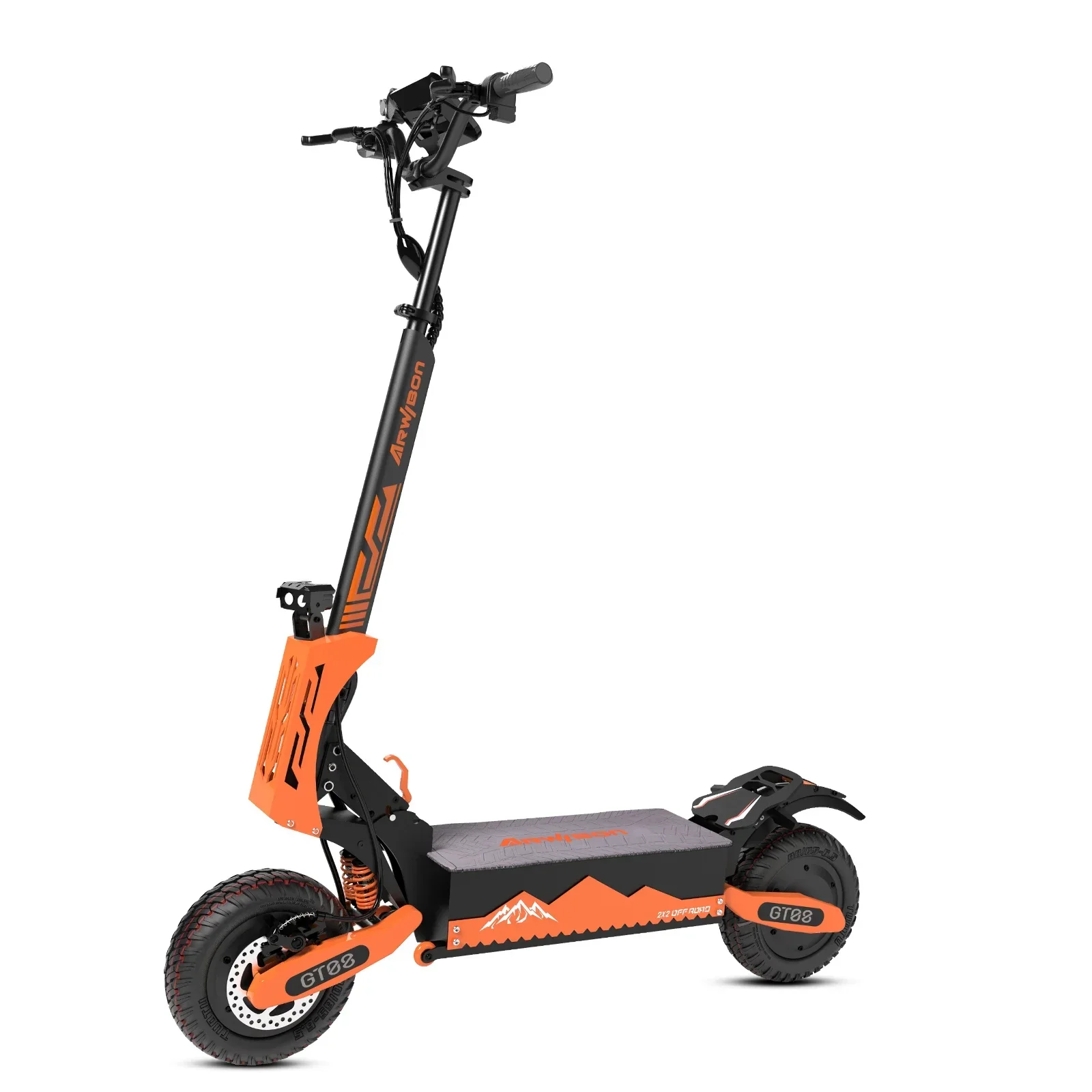 Electric scooter 6000W Powerful motor high-speed scooter 60v27ah Battery 11in Adults off-road vacuum tires remote E